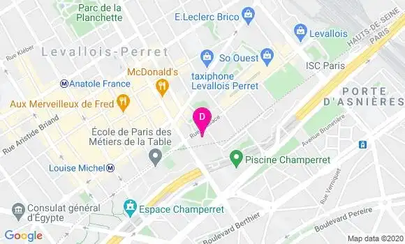 Localisation Patricia Bermot