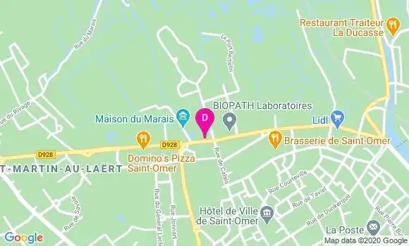 Localisation Franck Lootvoet