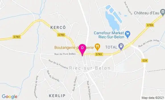 Localisation Marie Pascale Cambier