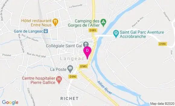 Localisation Isabelle Servant