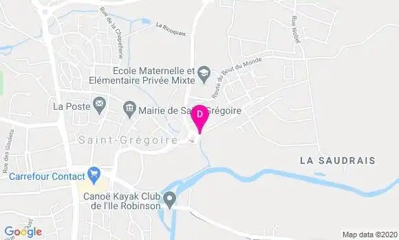 Localisation Delphine Lantz
