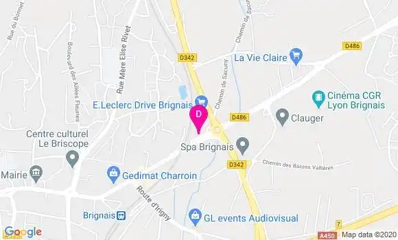 Localisation Sophie Desgranges