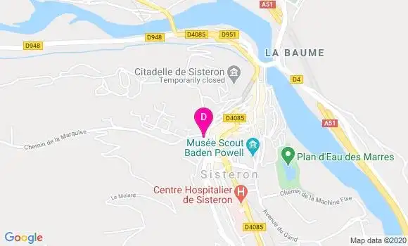 Localisation Bernard Cesano