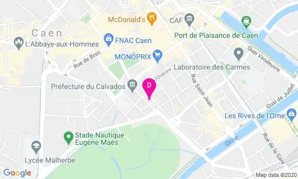 Localisation Guillaume Lance