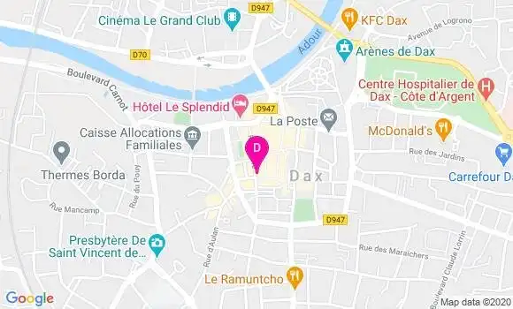 Localisation Edouard Courreges