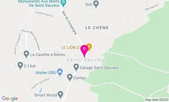 Localisation Thibault Wattez