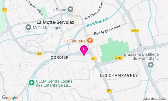 Localisation Ambre Verneau