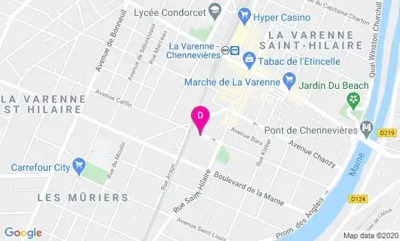 Localisation Lucie Extier