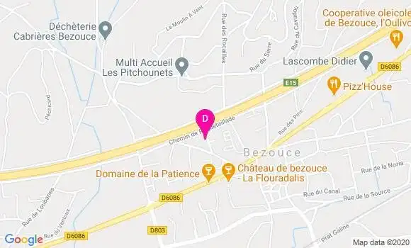 Localisation Martine Torres Ranfaing