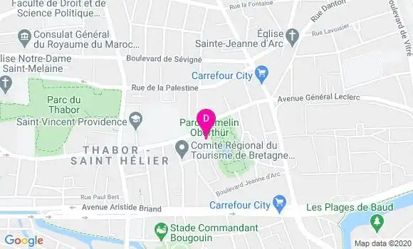 Localisation Marie Charlotte Mano