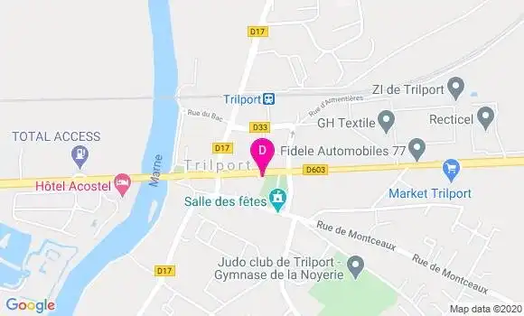 Localisation Philippe Eve