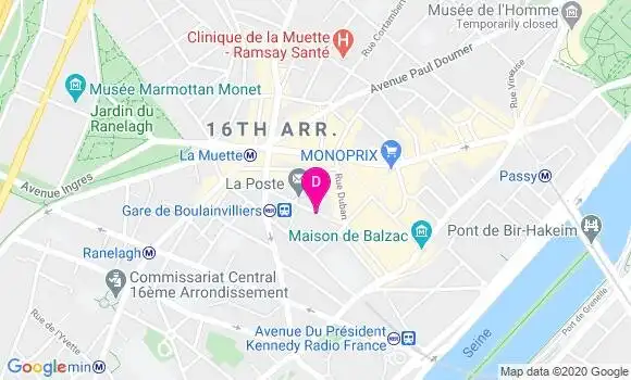 Localisation Aline Bocian