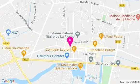 Localisation Francois Bisseret