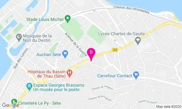 Localisation Jean Baptiste Moustelon