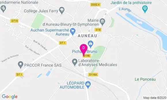 Localisation Pierre Toussaint Camilli