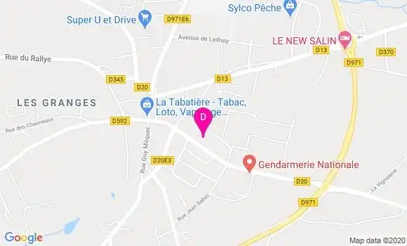 Localisation Lionel Bernard