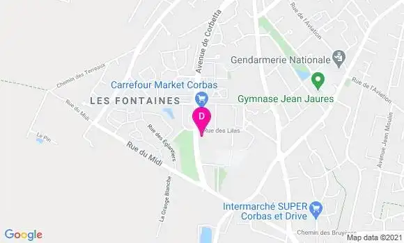 Localisation Guillemette Orgiazzi Ollier