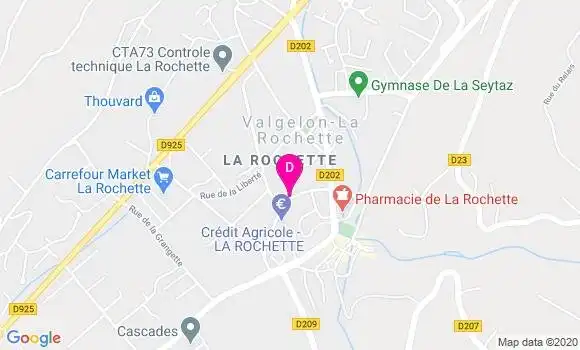 Localisation Emilie Chapperon