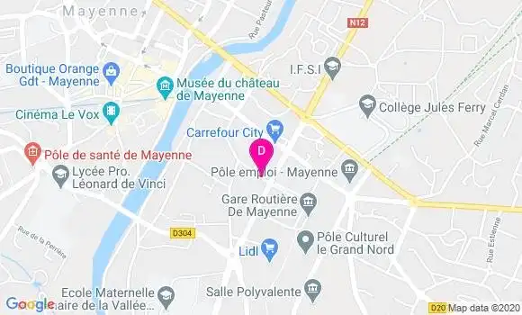 Localisation Jean Philippe Lemetayer