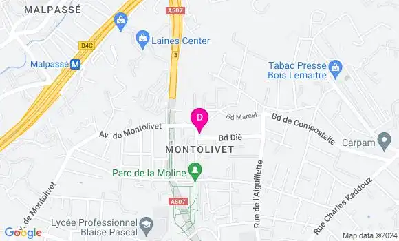 Localisation Emilie Mesnier Llop