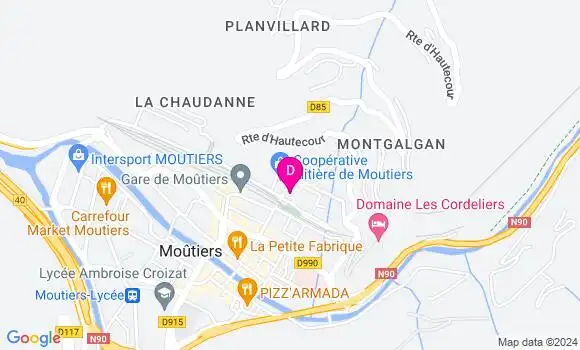 Localisation Manon Morin
