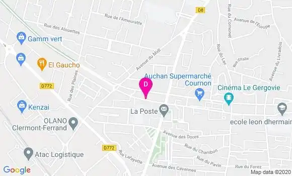 Localisation Anne Marie Duvauchelle