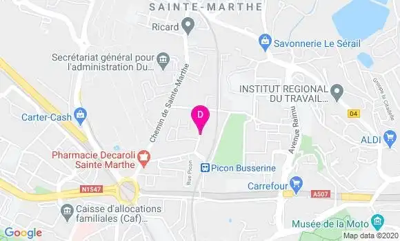 Localisation Elamine Abderemane