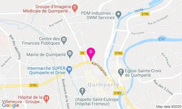 Localisation Amandine Goupil