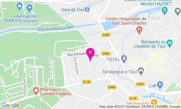Localisation Anne Caroline Klein