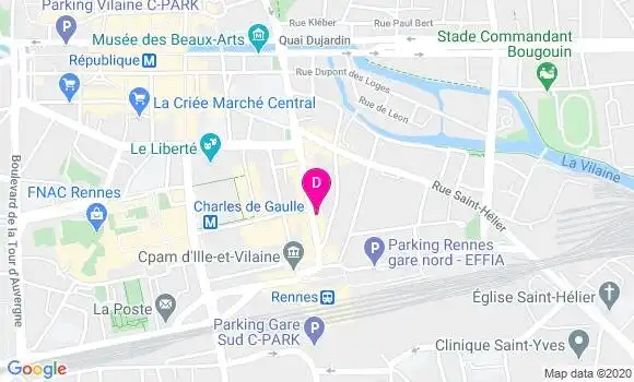 Localisation Elodie Fejean