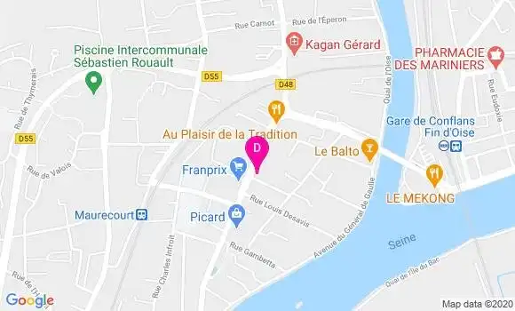 Localisation Amelie Plat