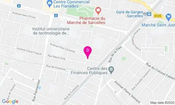 Localisation Marielle Hagege