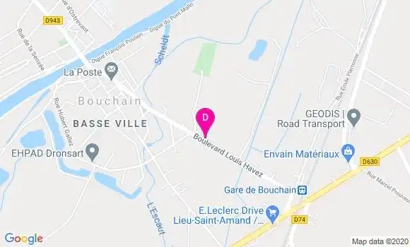 Localisation Delphine Marain