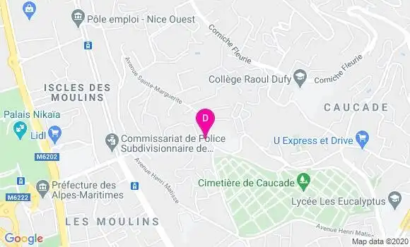 Localisation Sandra Bentolila