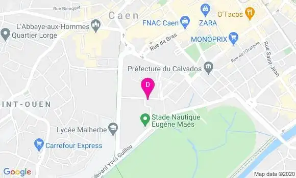 Localisation Laura Auffray