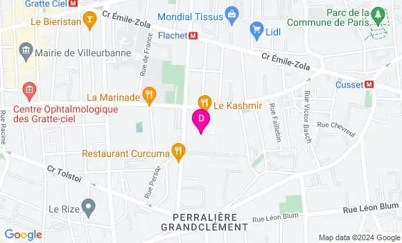 Localisation Thierry Luppino