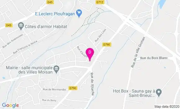 Localisation Gilles Le Houerou