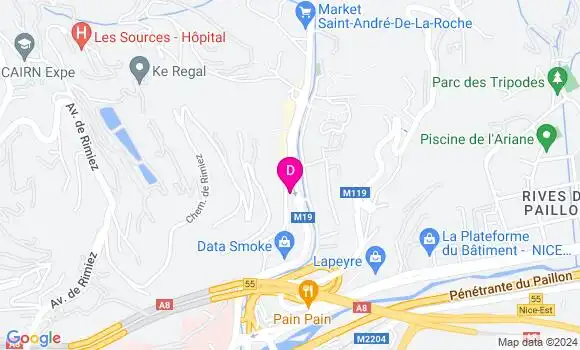 Localisation Mathilde Becquart
