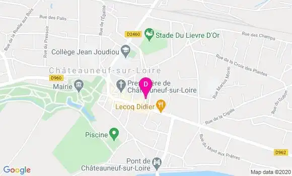 Localisation Frederic Cerrina