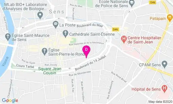 Localisation Muriel Herment
