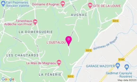Localisation Franck Malartre