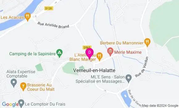 Localisation Hélène Pelisson
