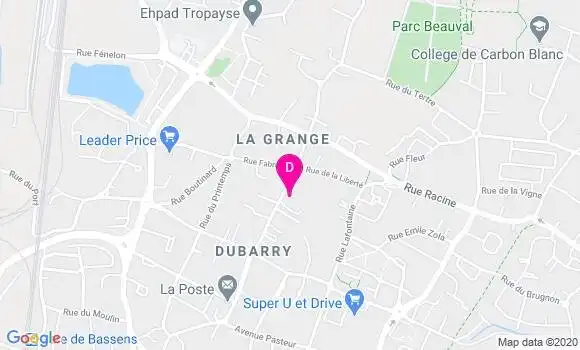 Localisation Laurent Garcia