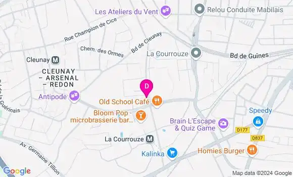 Localisation Aude Le Goc