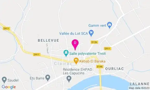 Localisation Marion Coro