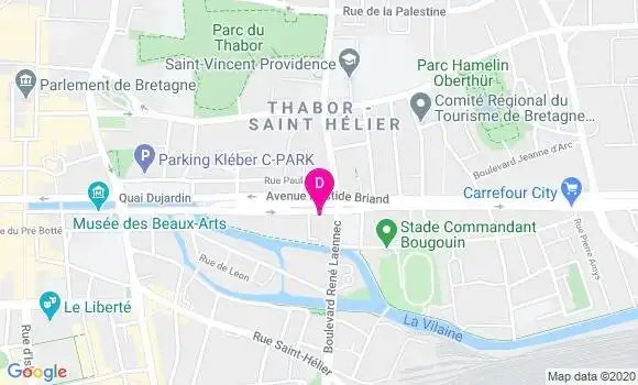 Localisation Anne Guezennec Poncet