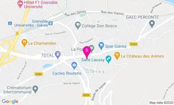 Localisation Philippe Riviere