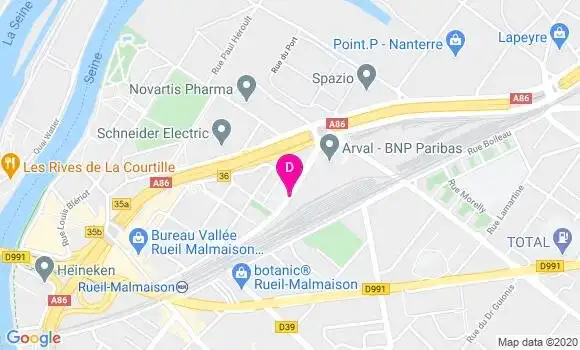 Localisation Emile Ruimy