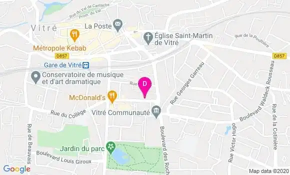 Localisation Anne Helene Lemoine