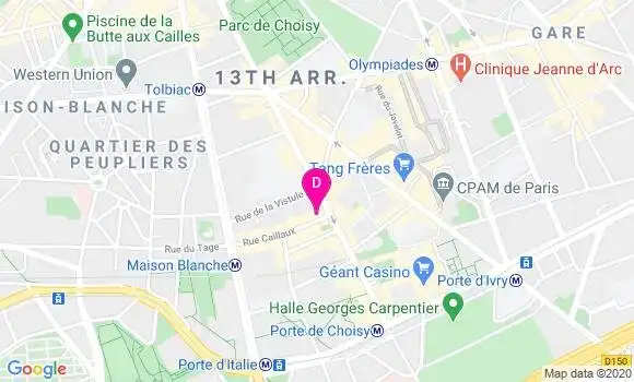Localisation Marie Christine Mersch
